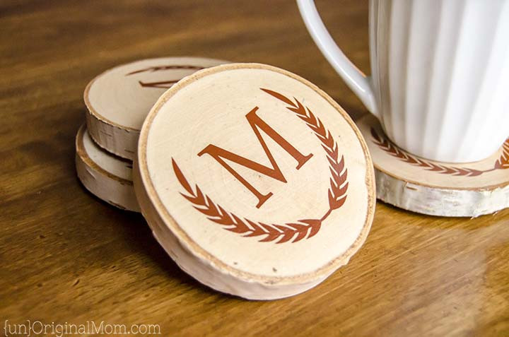 Best ideas about DIY Wood Coaster
. Save or Pin DIY Painted Wood Slice Coasters unOriginal Mom Now.