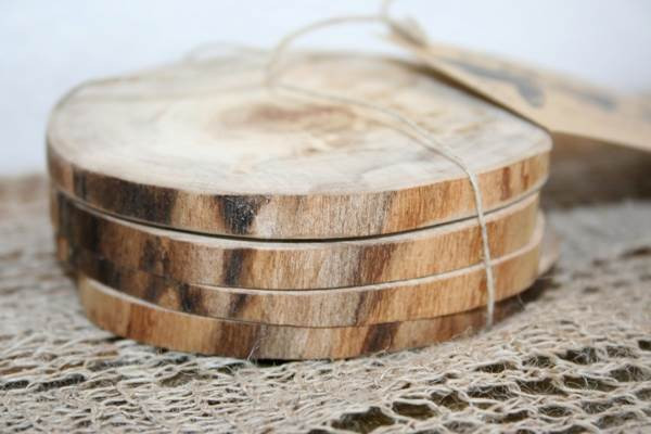 Best ideas about DIY Wood Coaster
. Save or Pin DIY Wedding Favors for Design Lovers Now.