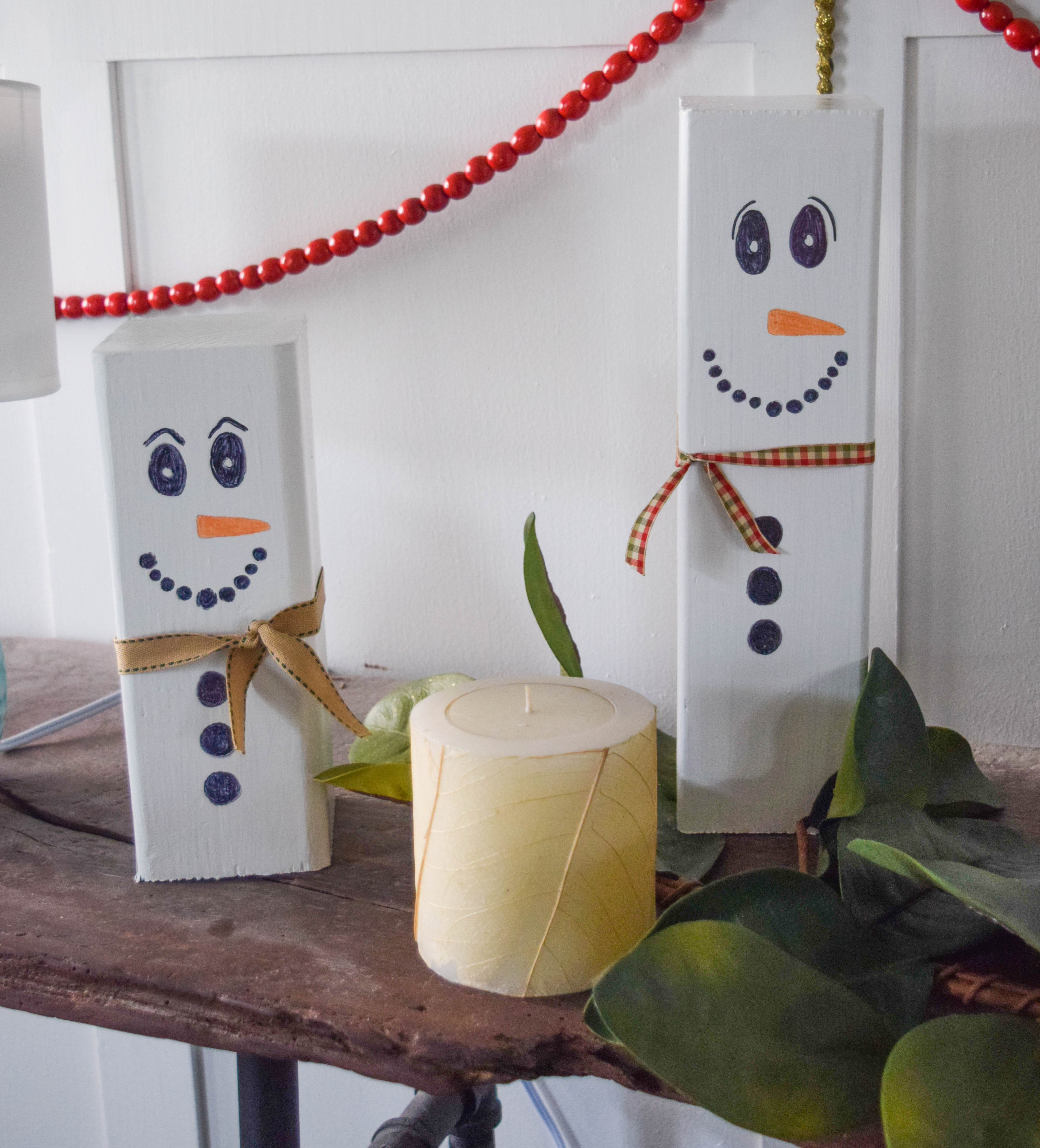Best ideas about DIY Wood Decor
. Save or Pin Wooden snowman craft easy Christmas decoration idea • Our Now.