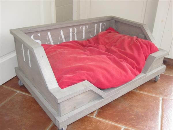 Best ideas about DIY Wood Dog Bed
. Save or Pin 11 DIY Pallet Dog Bed Ideas Now.