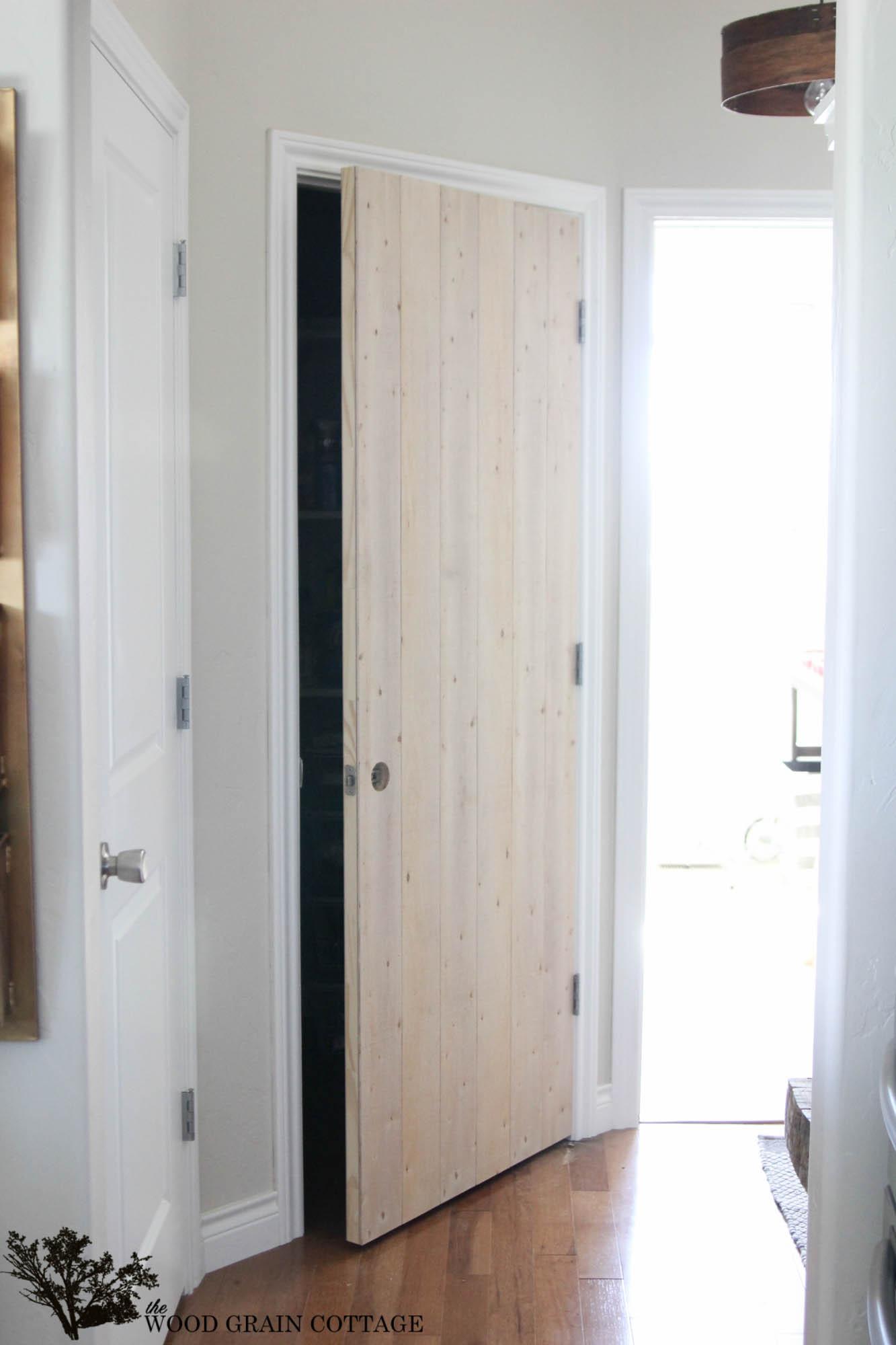 Best ideas about DIY Wood Door
. Save or Pin DIY Wood Planked Pantry Door The Wood Grain Cottage Now.