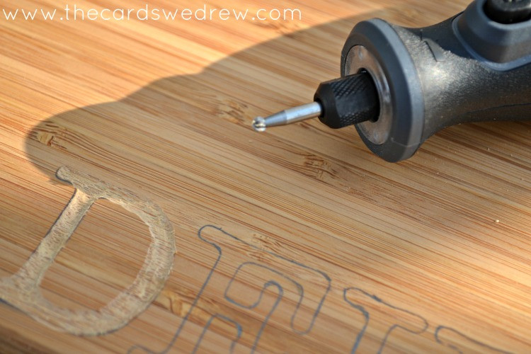 Best ideas about DIY Wood Engraving
. Save or Pin DIY Engraved Cutting Board The Cards We Drew Now.