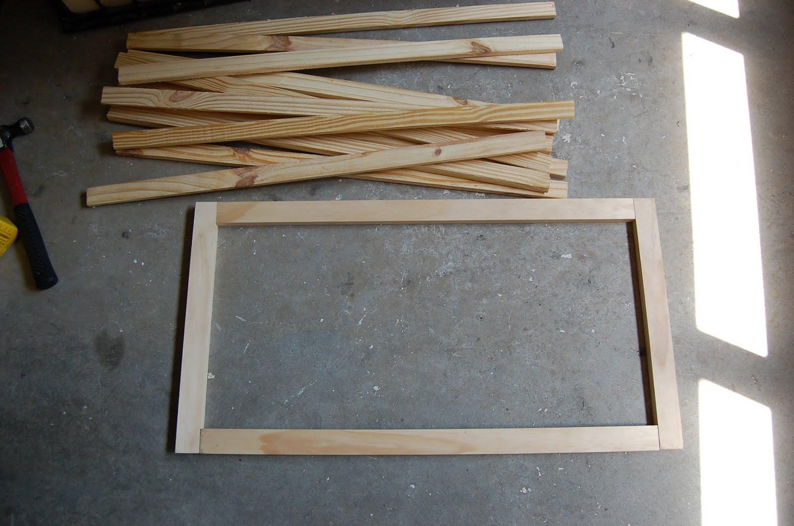 Best ideas about DIY Wood Frame
. Save or Pin Make a Pottery Barn Inspired Flag Now.