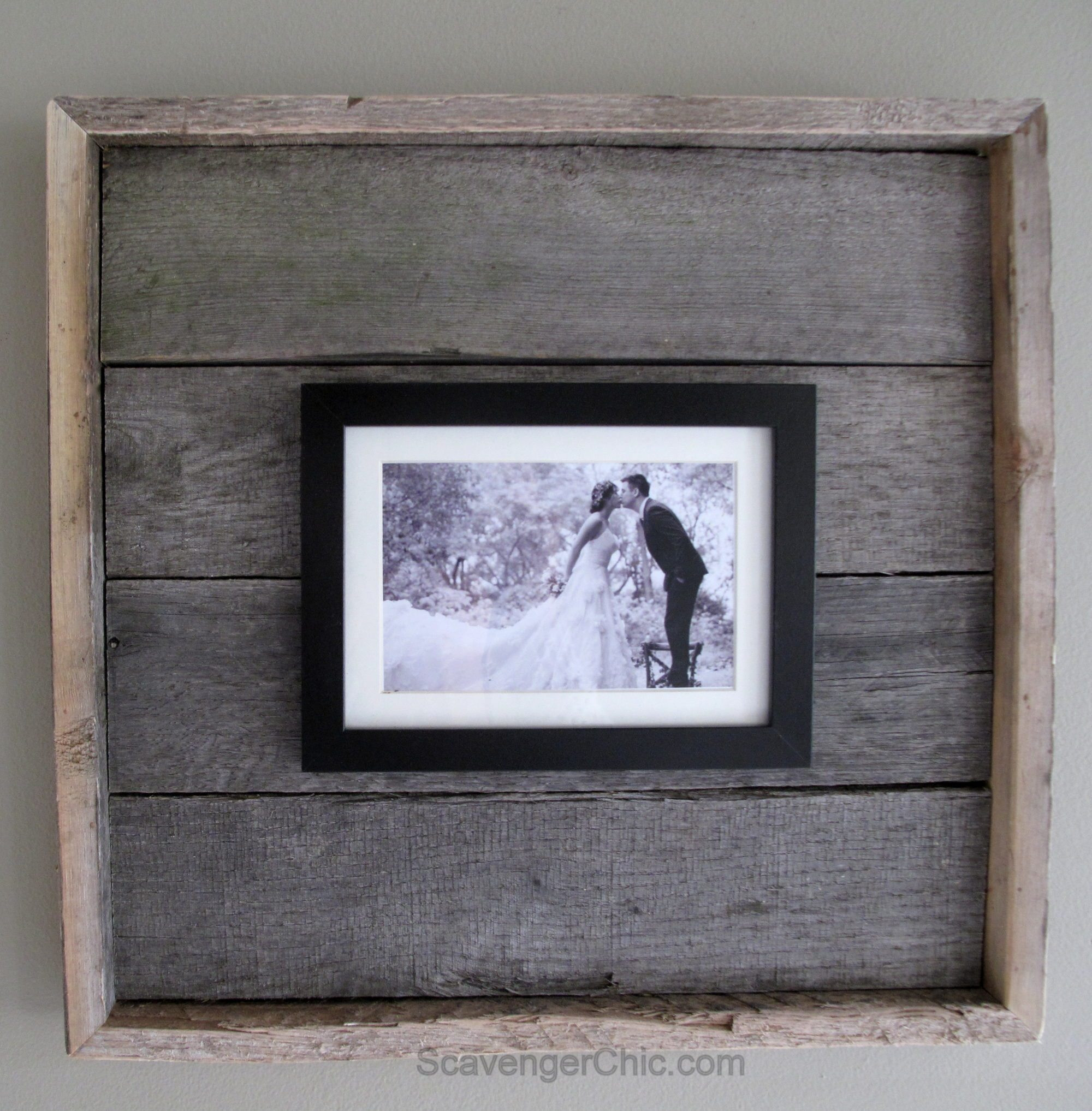 Best ideas about DIY Wood Frame
. Save or Pin Easy Pallet Wood Frame My Repurposed Life Now.