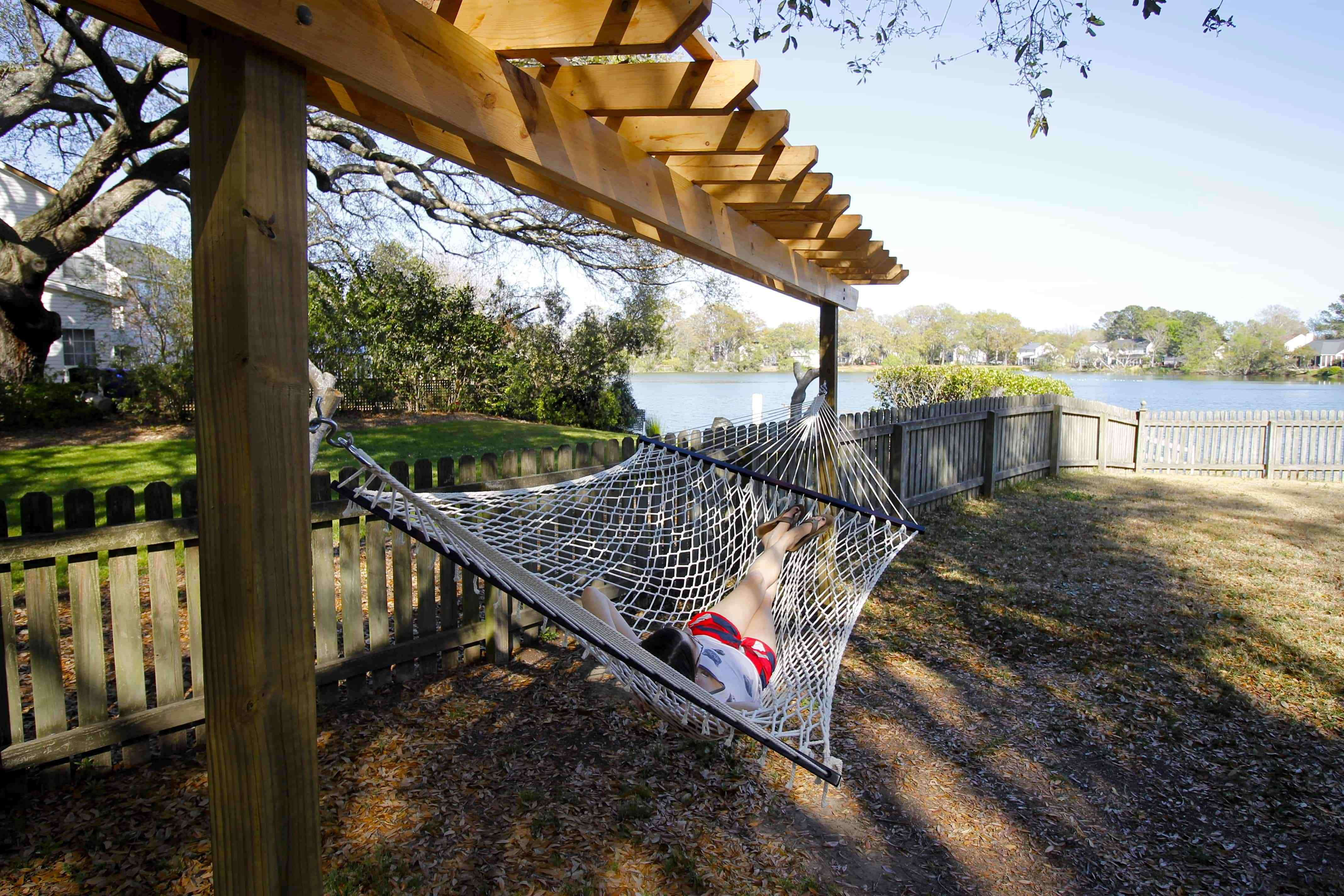 Best ideas about DIY Wood Hammock Stand
. Save or Pin DIY Wooden Hammock Stand • Charleston Crafted Now.