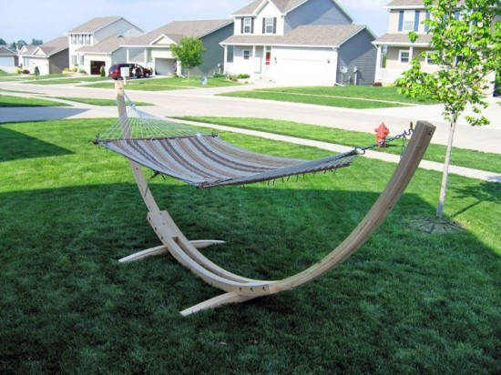 Best ideas about DIY Wood Hammock Stand
. Save or Pin 15 DIY Hammock Stand to Build This Summer – Home and Now.