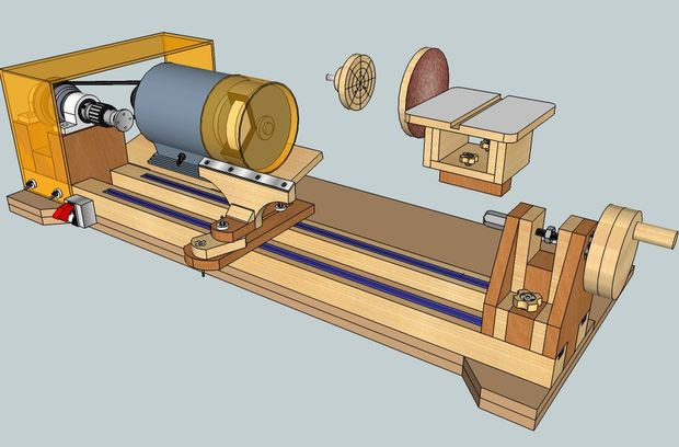Best ideas about DIY Wood Lathes
. Save or Pin Bench Lathe 3 in 1 Lathe Sander Grinder Sharpener Now.