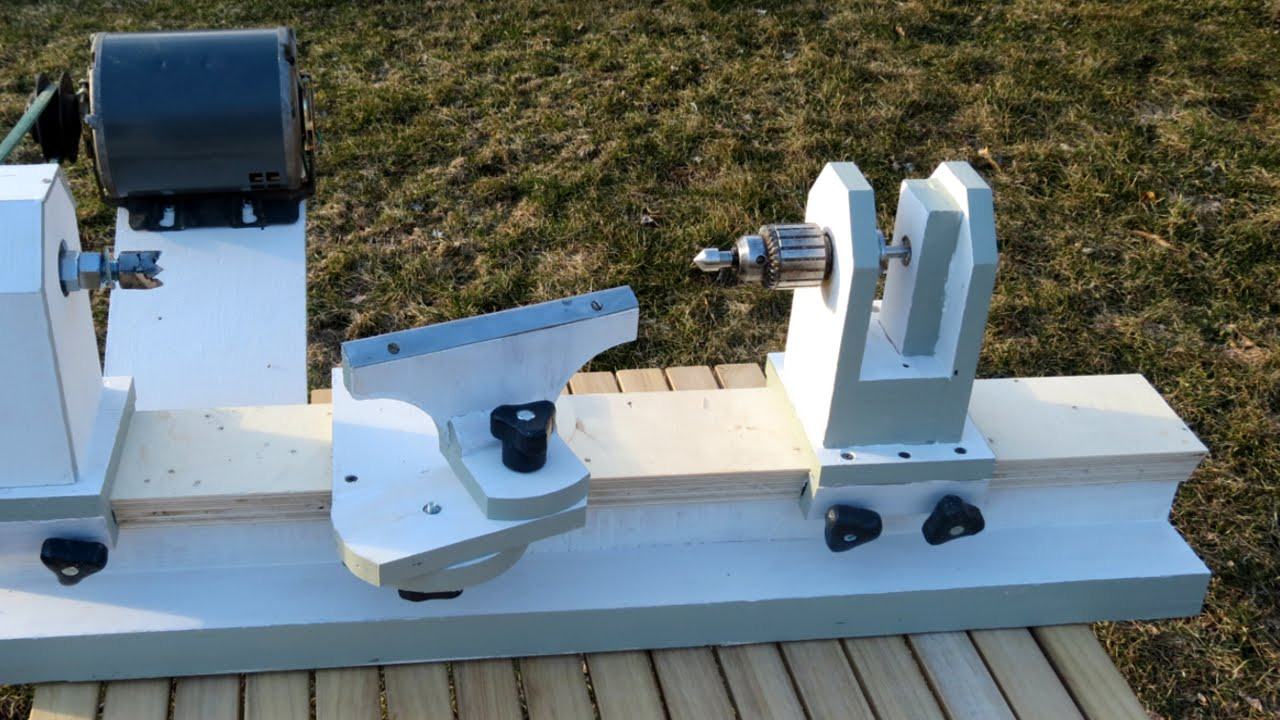 Best ideas about DIY Wood Lathes
. Save or Pin Homemade Lathe Pt 2 tool rest and tailstock Now.