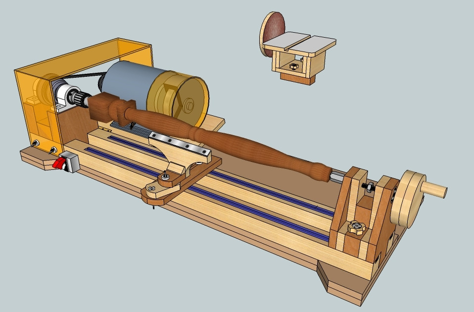 Best ideas about DIY Wood Lathes
. Save or Pin Bench Lathe 3 in 1 Lathe Sander Grinder Sharpener Now.
