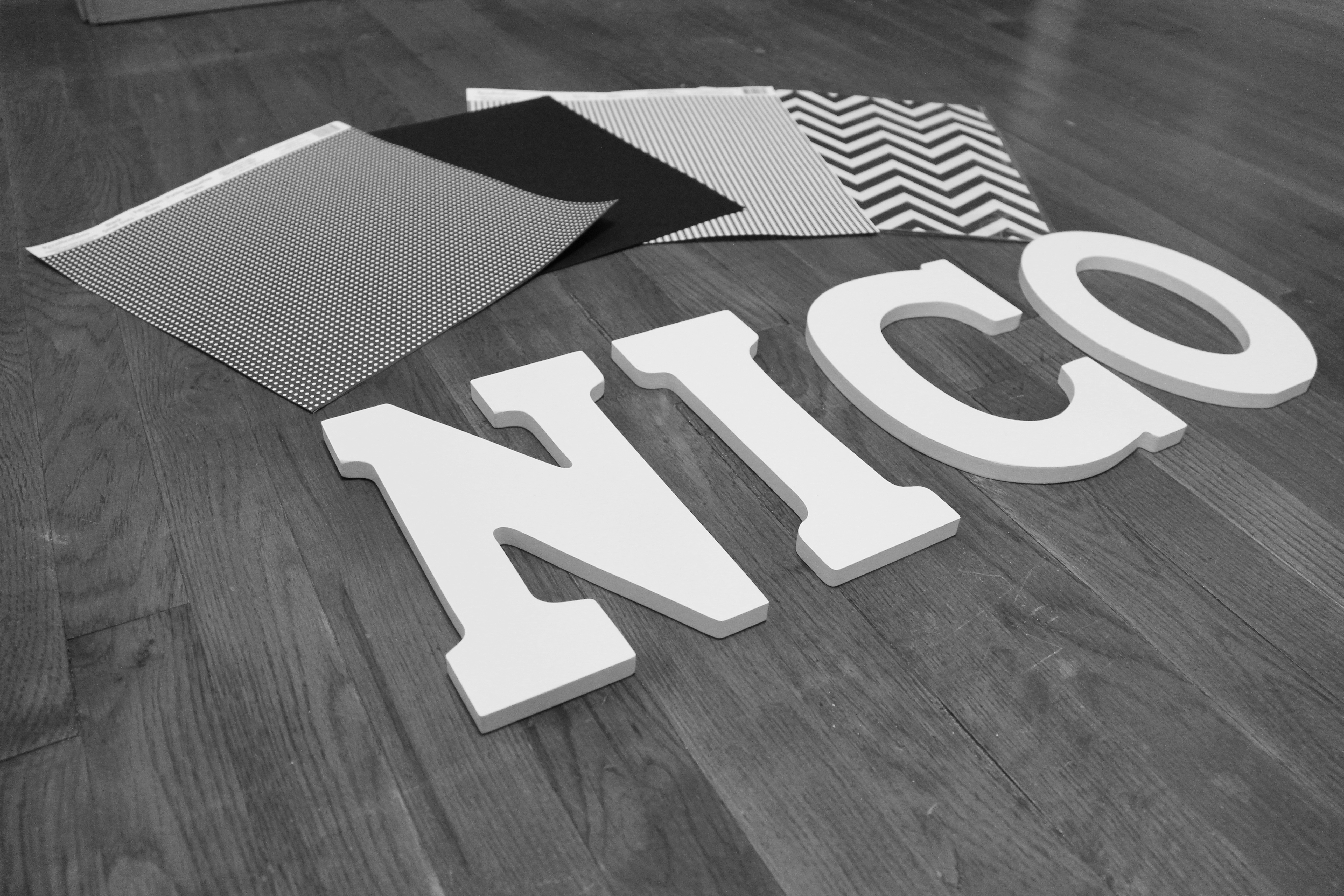 Best ideas about DIY Wood Letters
. Save or Pin DIY Decorate Wooden Letters for Nursery Now.