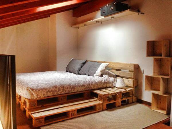 Best ideas about DIY Wood Pallet Bed
. Save or Pin 12 DIY Recycled Pallet Bed Ideas Now.