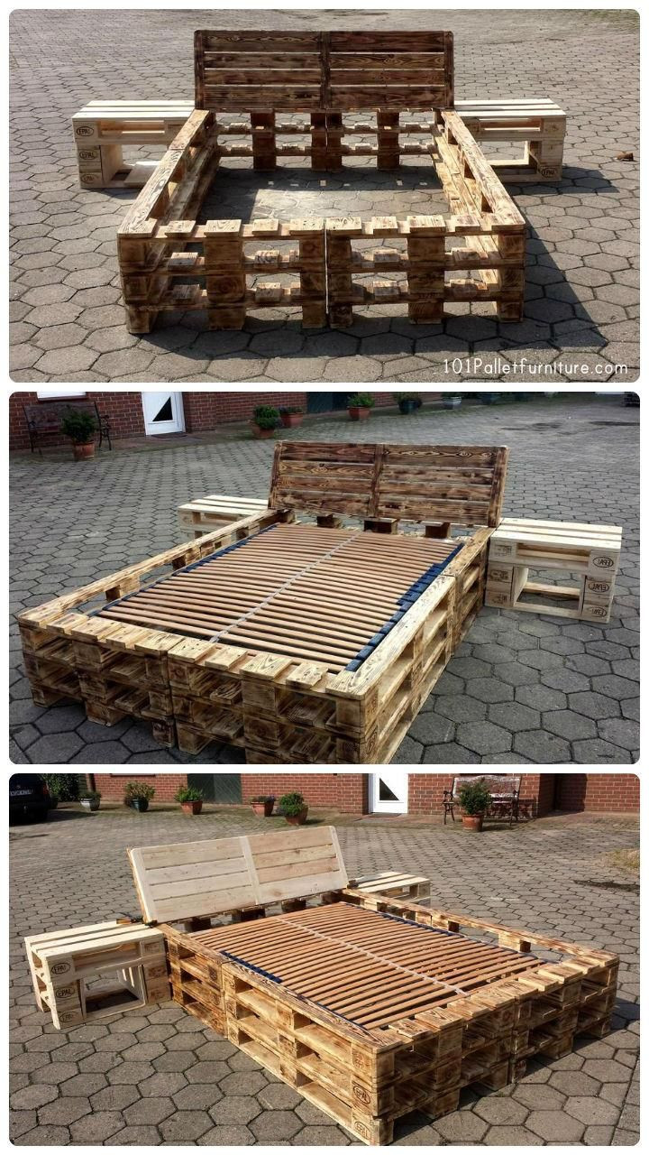 Best ideas about DIY Wood Pallet Furniture
. Save or Pin 1000 ideas about Pallet Beds on Pinterest Now.