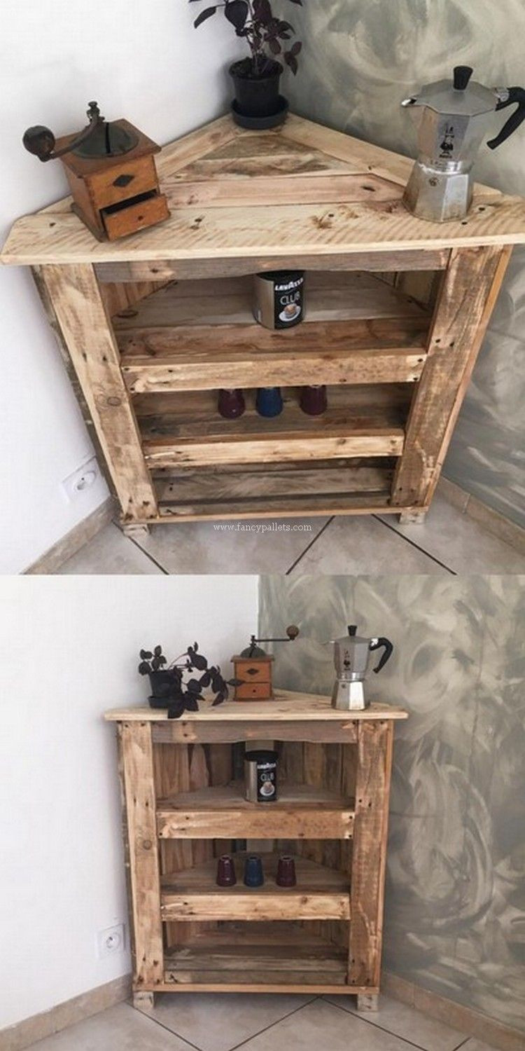 Best ideas about DIY Wood Pallet Furniture
. Save or Pin Diy Pallets Corner Cabinet Design Dis hout Now.