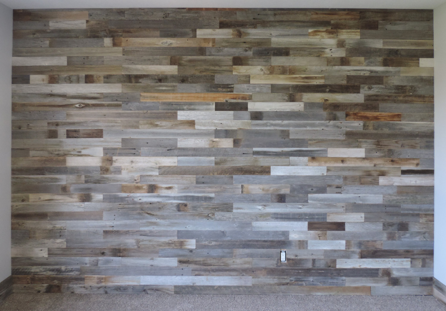 Best ideas about DIY Wood Panel Wall
. Save or Pin Reclaimed Wood Wall Paneling DIY asst 3 inch boards by Now.