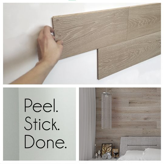 Best ideas about DIY Wood Panels
. Save or Pin Hardwood Bargains Peel and stick REAL wood paneling Easy Now.