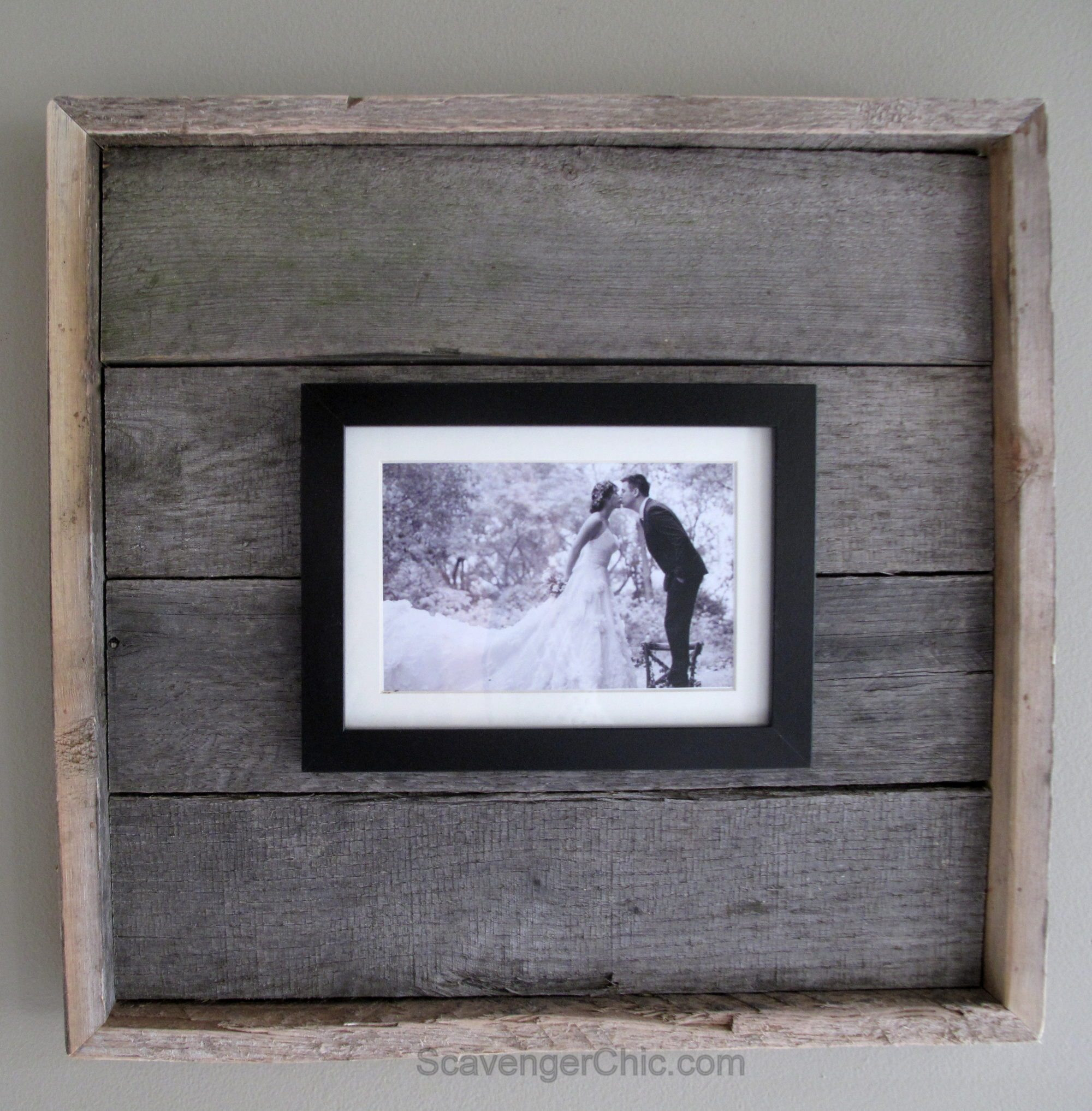Best ideas about DIY Wood Picture Frame
. Save or Pin Easy Pallet Wood Frame My Repurposed Life™ Now.