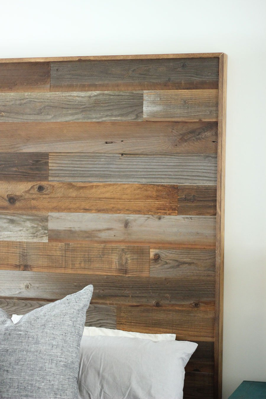Best ideas about DIY Wood Plank Headboard
. Save or Pin How to make a DIY Wooden Headboard Fresh Crush Now.