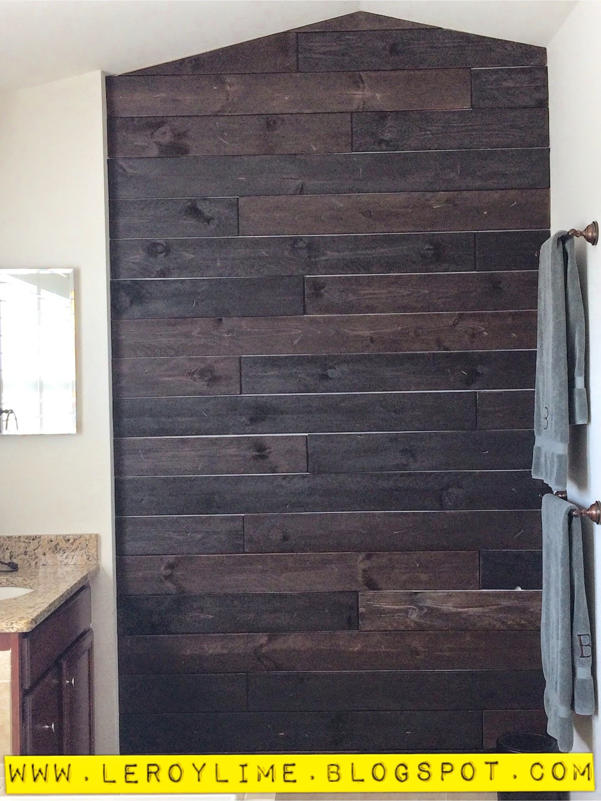 Best ideas about DIY Wood Plank Wall
. Save or Pin LeroyLime DIY Wood Wall Now.