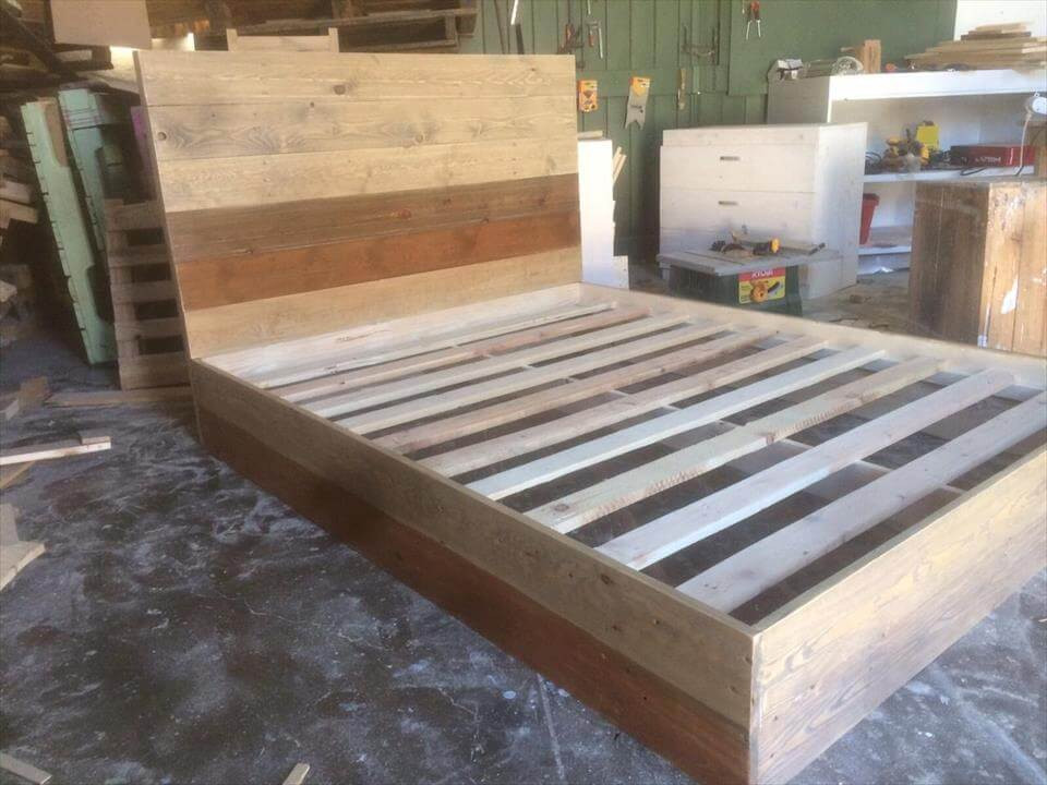 Best ideas about DIY Wood Platform Bed
. Save or Pin DIY Pallet Platform Bed Now.