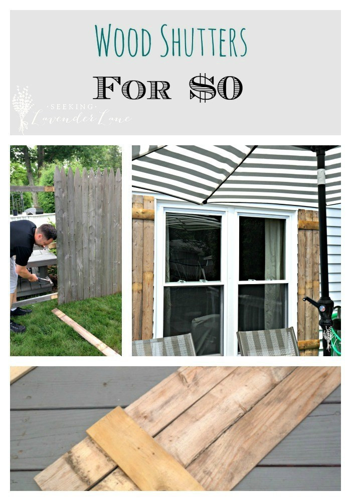 Best ideas about DIY Wood Shutters Exterior
. Save or Pin DIY Wood Shutters for $0 Now.