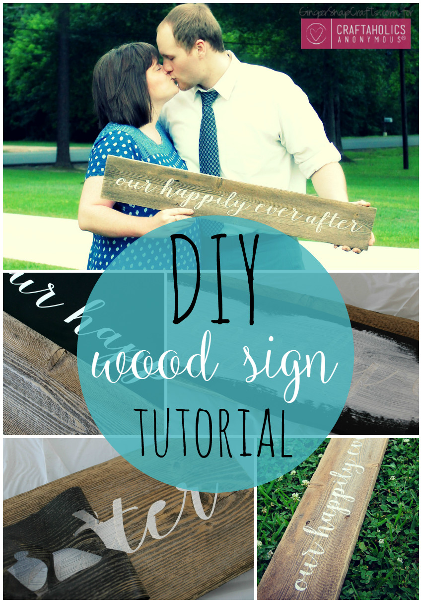 Best ideas about DIY Wood Sign
. Save or Pin Craftaholics Anonymous Now.
