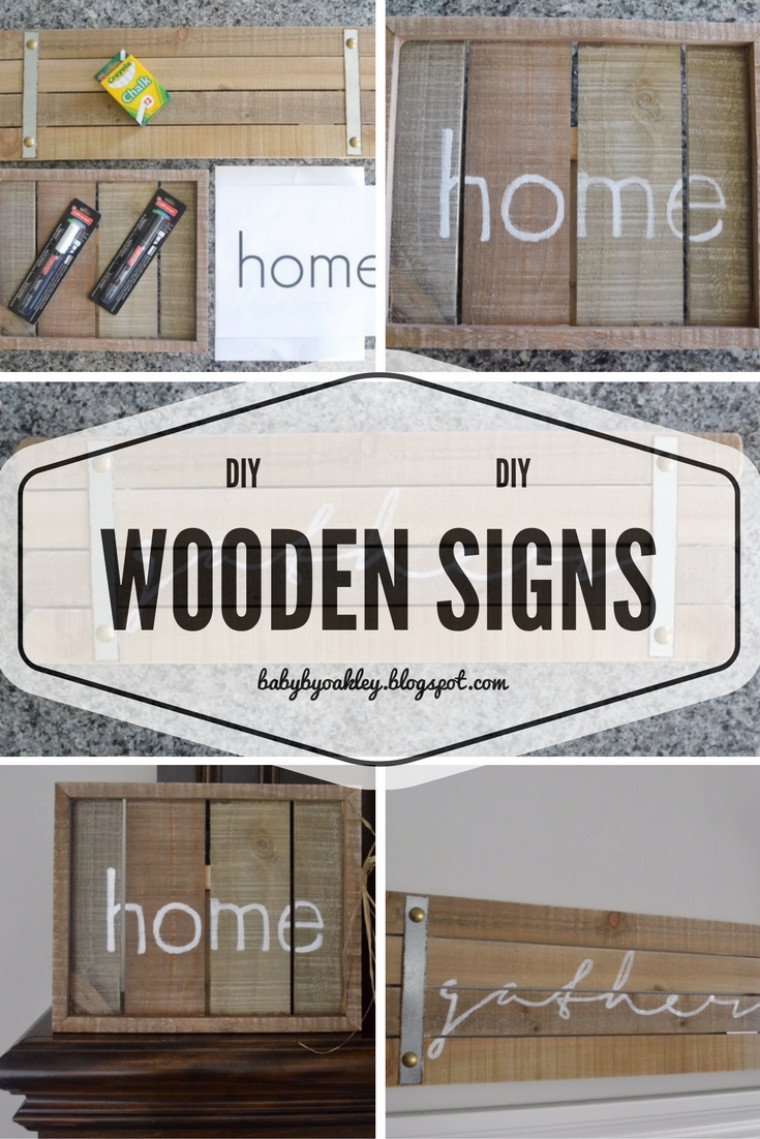 Best ideas about DIY Wood Sign
. Save or Pin DIY Wooden Signs baby by oakley Now.