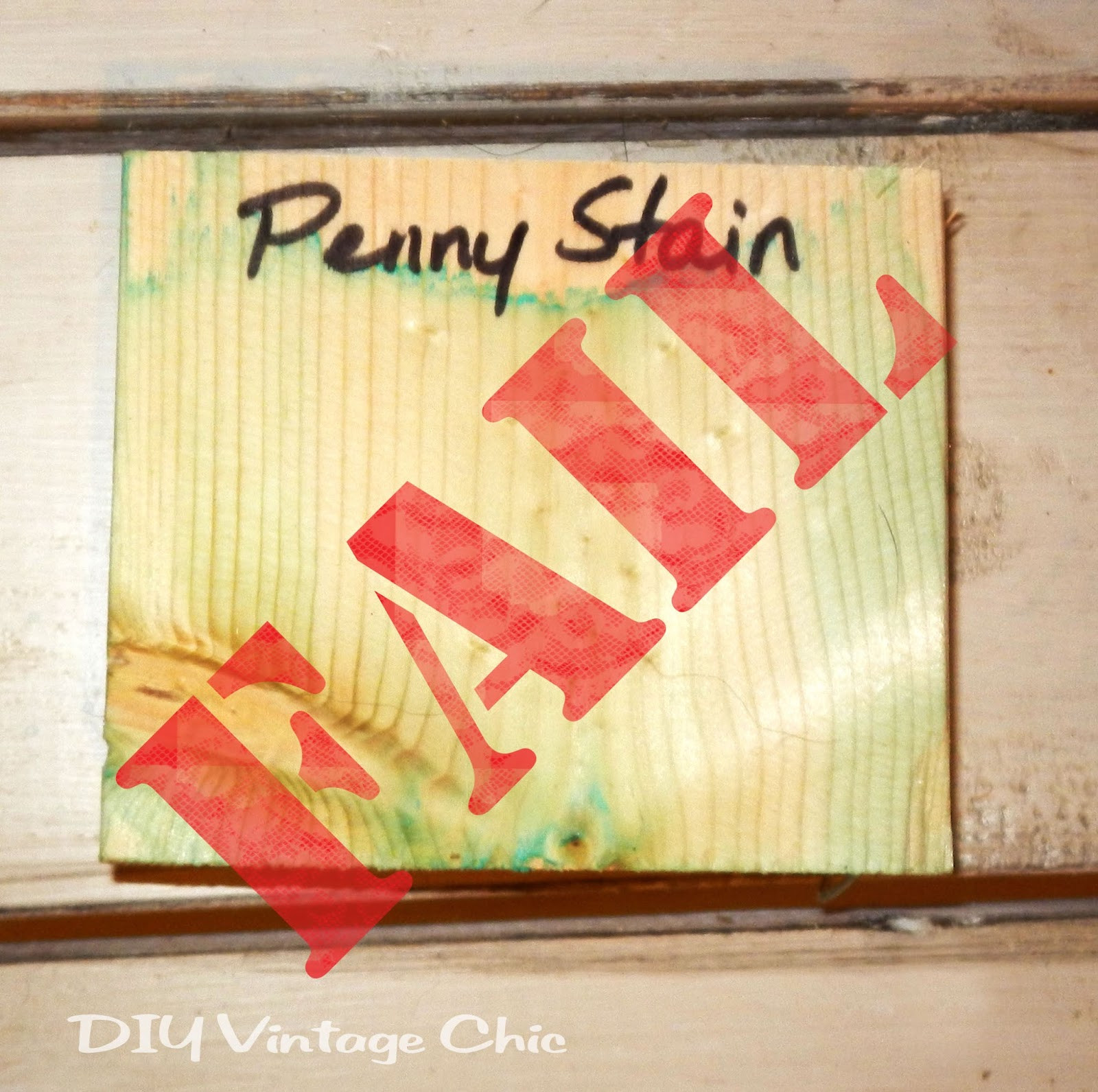 Best ideas about DIY Wood Stain Vinegar And Pennies
. Save or Pin DIY Vintage Chic Natural Penny Stain Tutorial FAIL Now.