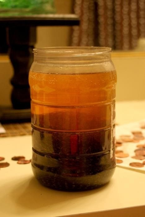 Best ideas about DIY Wood Stain Vinegar And Pennies
. Save or Pin Homemade stain made with pennies vinegar and hydrogen Now.