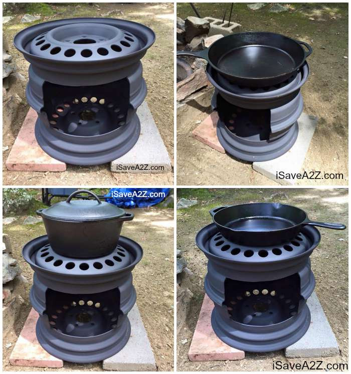 Best ideas about DIY Wood Stove
. Save or Pin DIY Wood Stove made from Tire Rims iSaveA2Z Now.