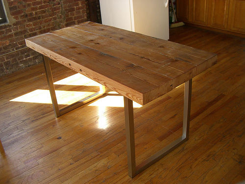 Best ideas about DIY Wood Table Legs
. Save or Pin Reclaimed Wood Table 5 Steps with Now.