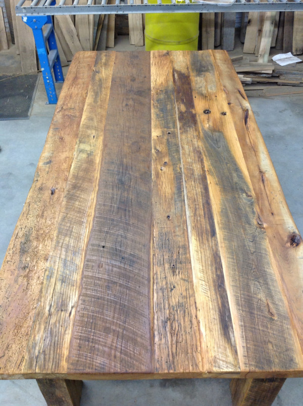 Best ideas about DIY Wood Table Top
. Save or Pin How To Build Your Own Reclaimed Wood Table DIY Table Kits Now.