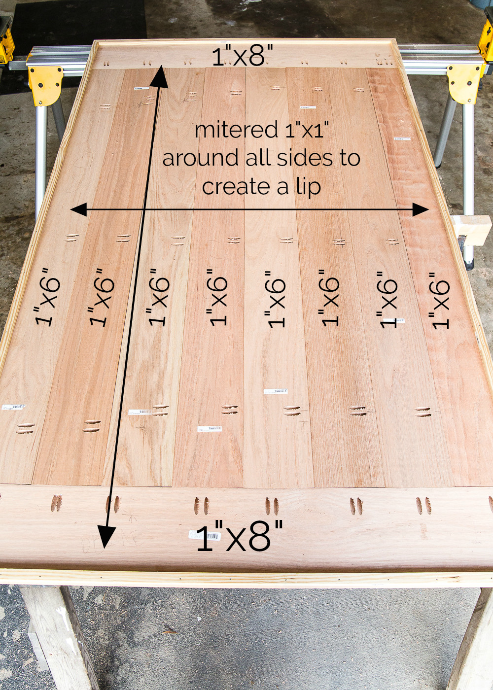 Best ideas about DIY Wood Table Top
. Save or Pin DIY Retrofitted Dining Table Top Bless er House Now.