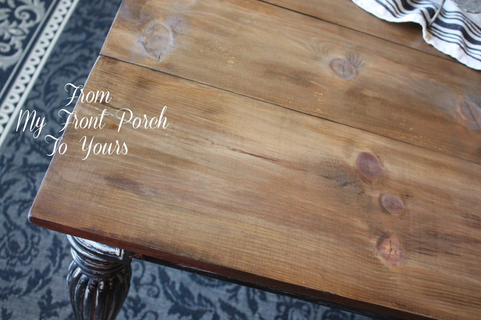 Best ideas about DIY Wood Table Top
. Save or Pin From My Front Porch To Yours DIY Wood Plank Table Top Reveal Now.