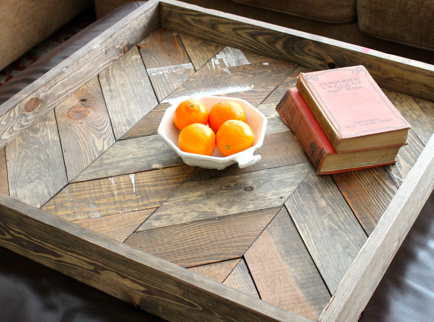 Best ideas about DIY Wood Tray
. Save or Pin Shabby Chic DIY Pallet Wood Tray Now.