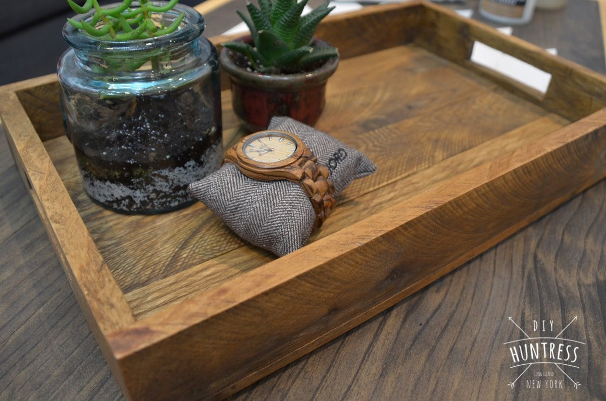 Best ideas about DIY Wood Tray
. Save or Pin DIY Reclaimed Wood Tray West Elm Knockoff DIY Huntress Now.