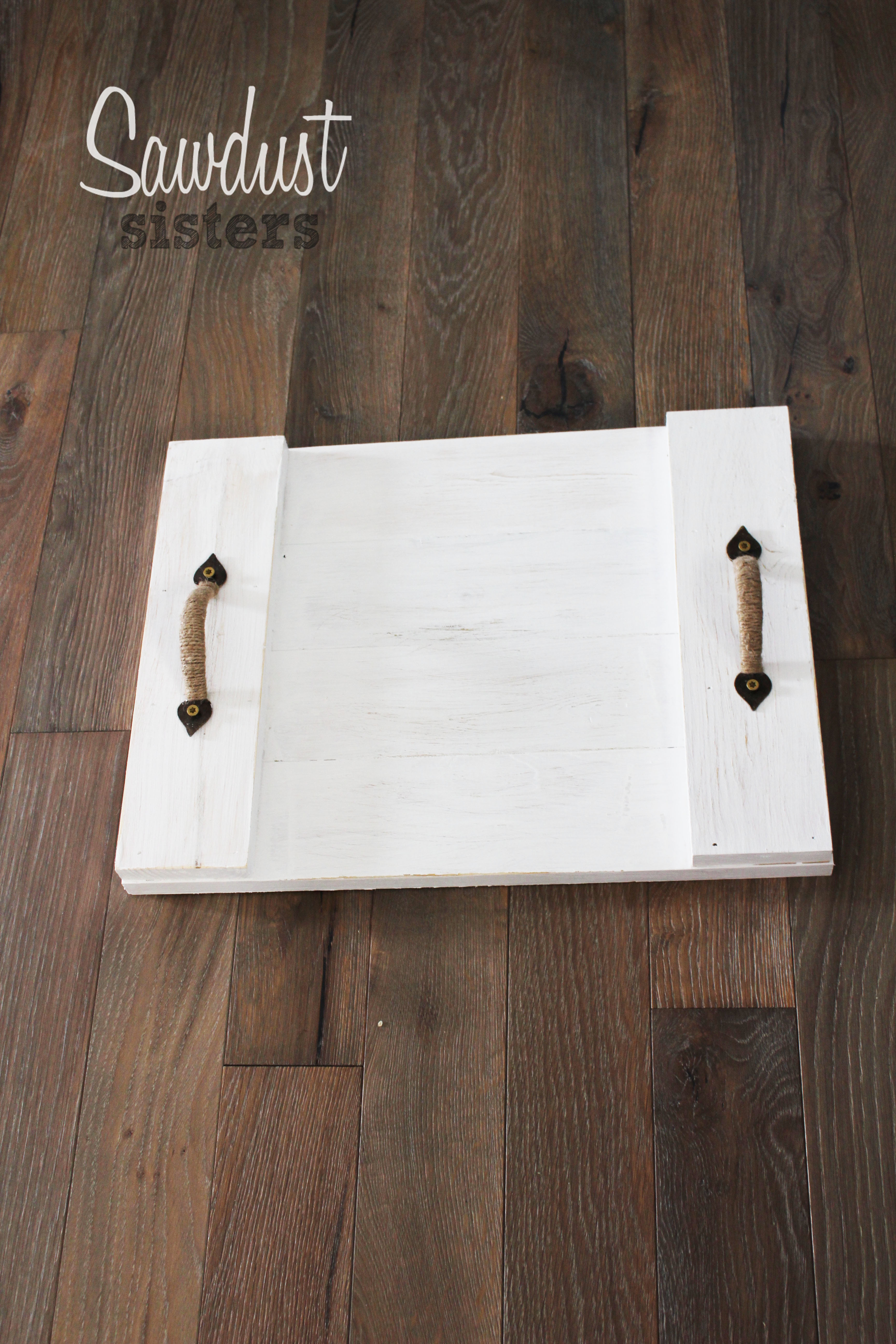 Best ideas about DIY Wood Tray
. Save or Pin Easy DIY Wood Serving Tray Farmhouse Style Sawdust Sisters Now.