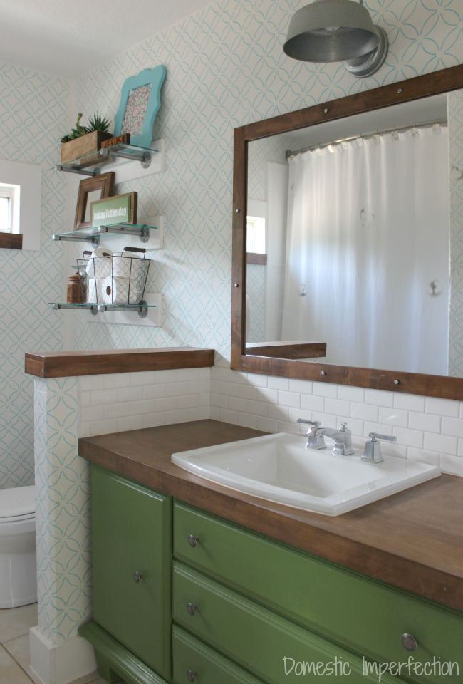 Best ideas about DIY Wood Vanity
. Save or Pin Remodelaholic Now.