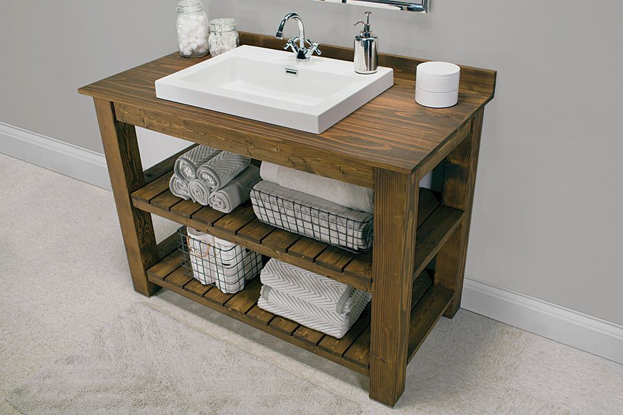 Best ideas about DIY Wood Vanity
. Save or Pin 13 DIY Bathroom Vanity Plans You Can Build Today Now.