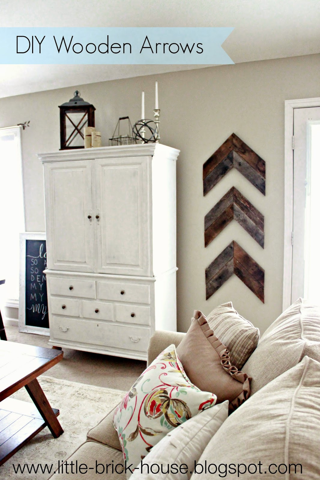 Best ideas about DIY Wood Wall Decor
. Save or Pin Little Brick House Reclaimed Wood Project DIY Wooden Arrows Now.
