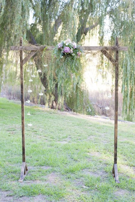 Best ideas about DIY Wooden Arch
. Save or Pin Diy Ideas of Outdoor Garden Wedding Arch – WeddCeremony Now.