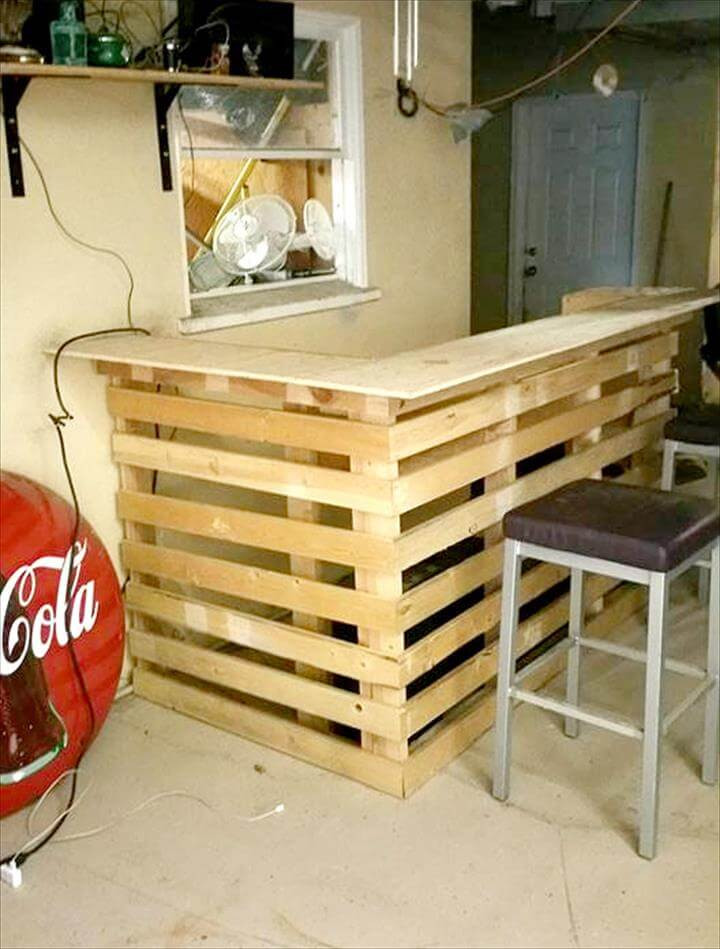 Best ideas about DIY Wooden Bar
. Save or Pin DIY Pallet Bar Now.