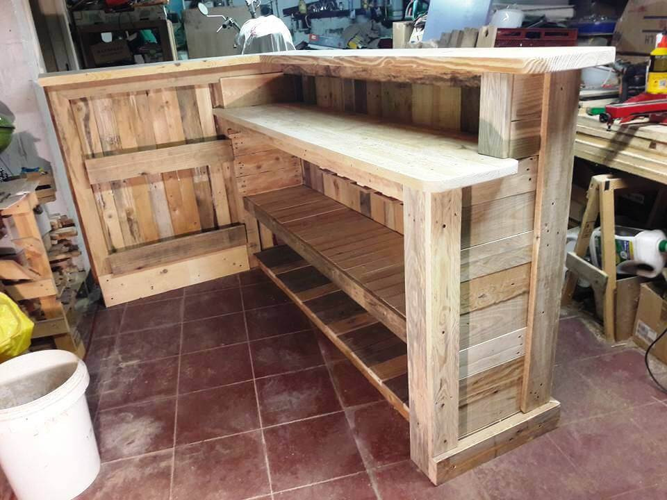 Best ideas about DIY Wooden Bar
. Save or Pin Easy DIY Pallet Bar Now.