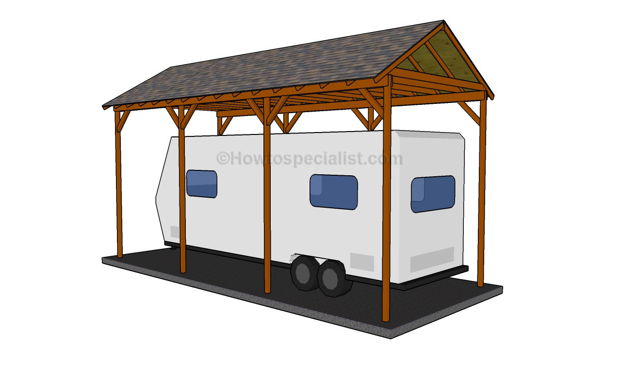 Best ideas about DIY Wooden Carport Plans
. Save or Pin Flat roof double carport plans Now.