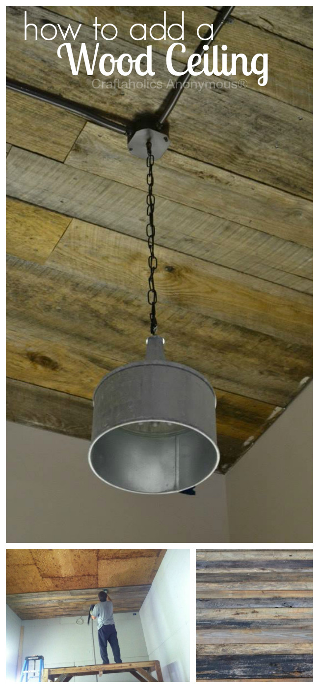 Best ideas about DIY Wooden Ceiling
. Save or Pin Craftaholics Anonymous Now.