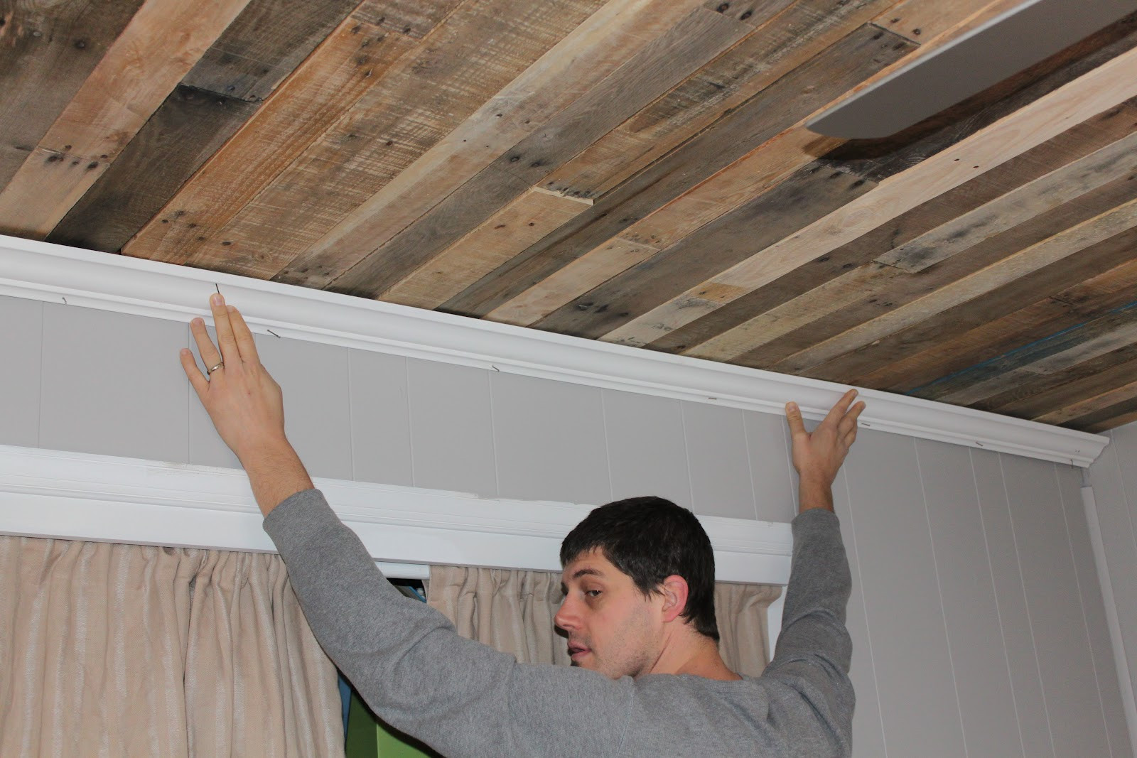 Best ideas about DIY Wooden Ceiling
. Save or Pin Remodelaholic Now.