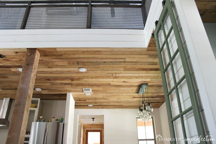 Best ideas about DIY Wooden Ceiling
. Save or Pin DIY Reclaimed Wood Ceiling so cheap so pretty Now.