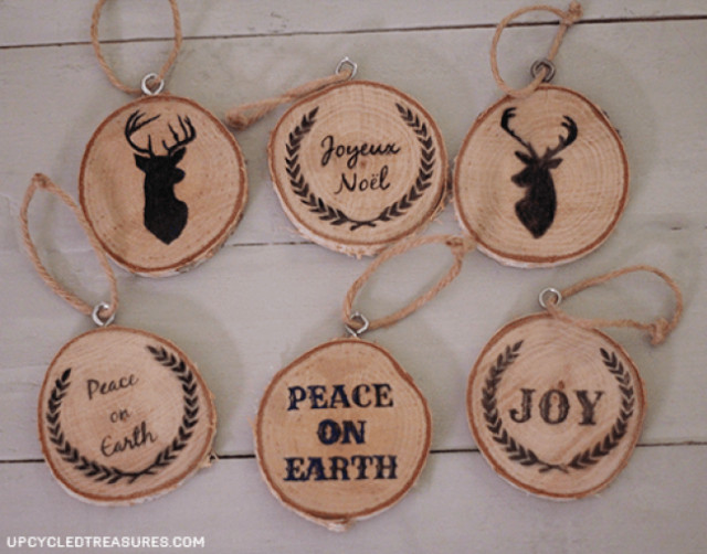Best ideas about DIY Wooden Christmas Decorations
. Save or Pin 40 DIY Homemade Christmas Ornaments To Decorate the Tree Now.