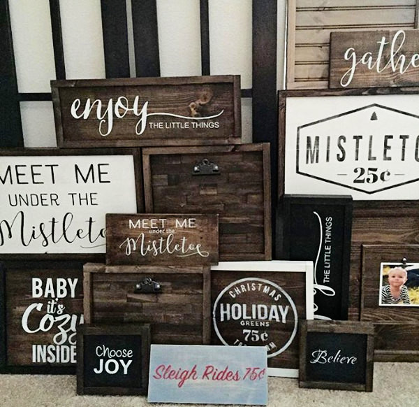 Best ideas about DIY Wooden Christmas Signs
. Save or Pin DIY Christmas Sign Ideas for the Front Porch Now.