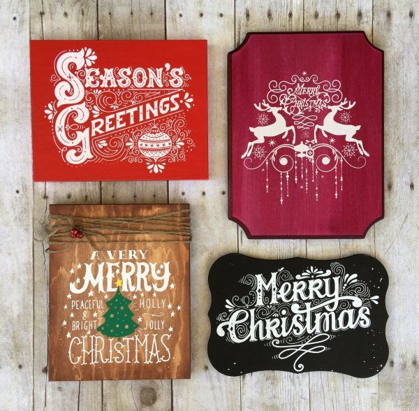 Best ideas about DIY Wooden Christmas Signs
. Save or Pin DIY Screen Printing Custom Wooden Christmas Signs 9 Steps Now.