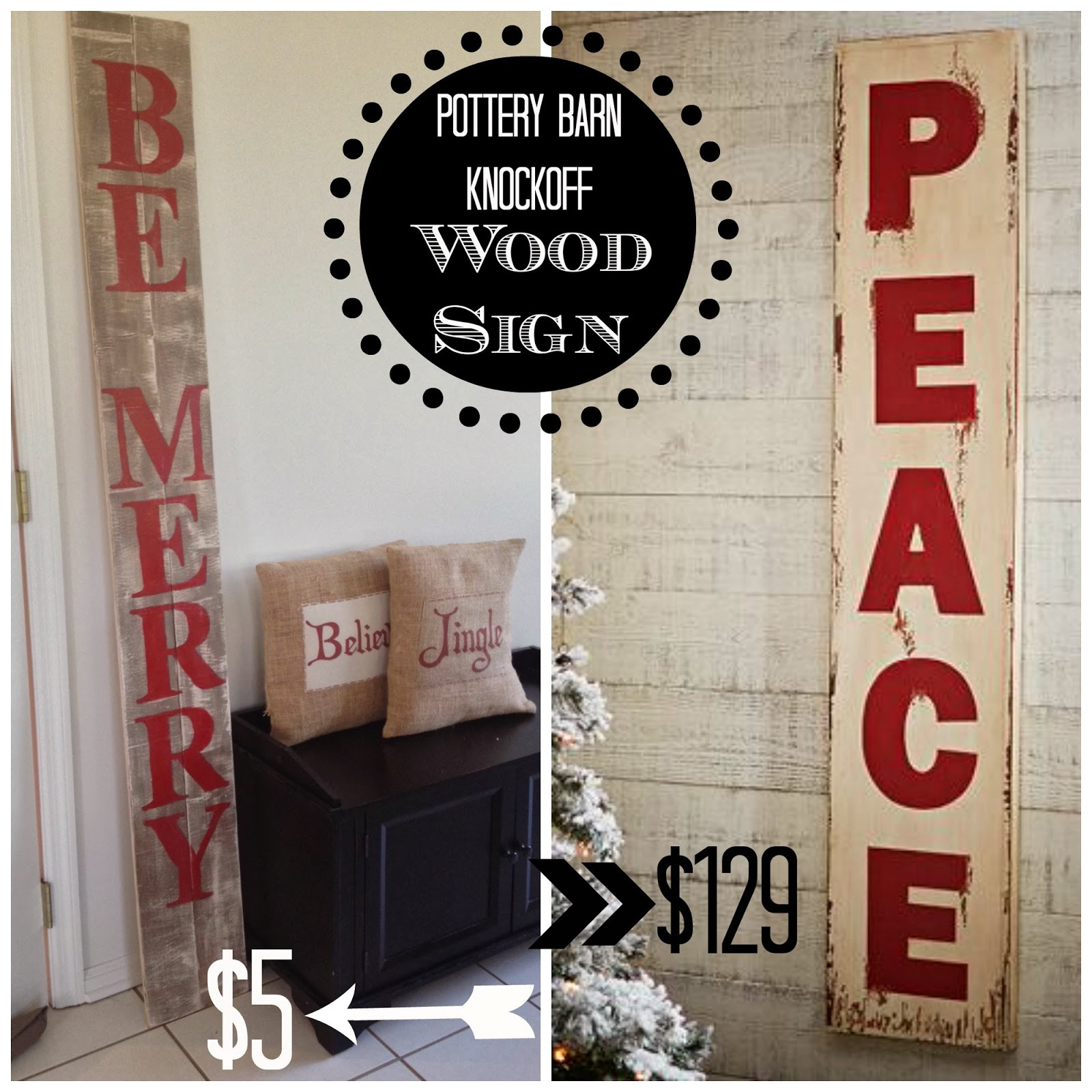 Best ideas about DIY Wooden Christmas Signs
. Save or Pin Two It Yourself 10 Christmas Front Porch Ideas The Cheap Now.